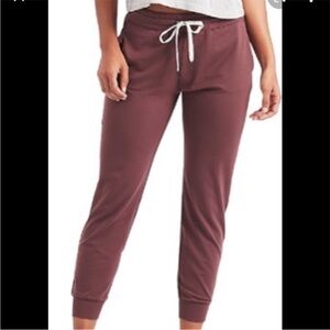 Vuori Maroon Jogger Pants